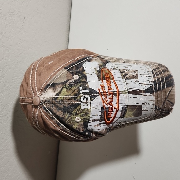 Paramont Outdoors Hat Team Realtree Camo Distressed Rounded Brim 86 - Picture 2 of 14